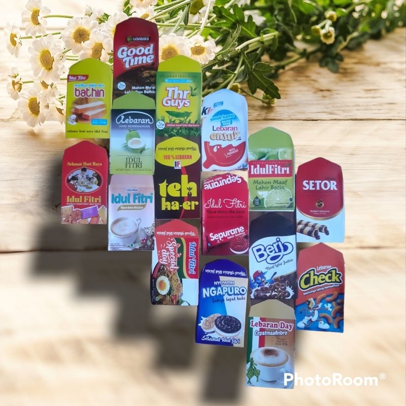 

amplop lebaran motip snack