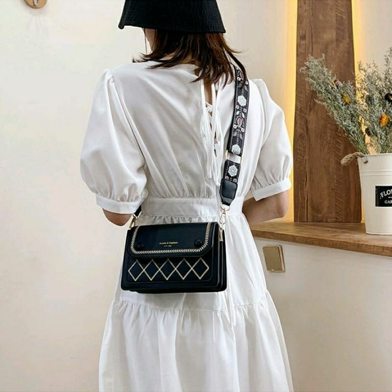 NAGITA Tas Selempang Wanita Korean Bag Tas Lucu