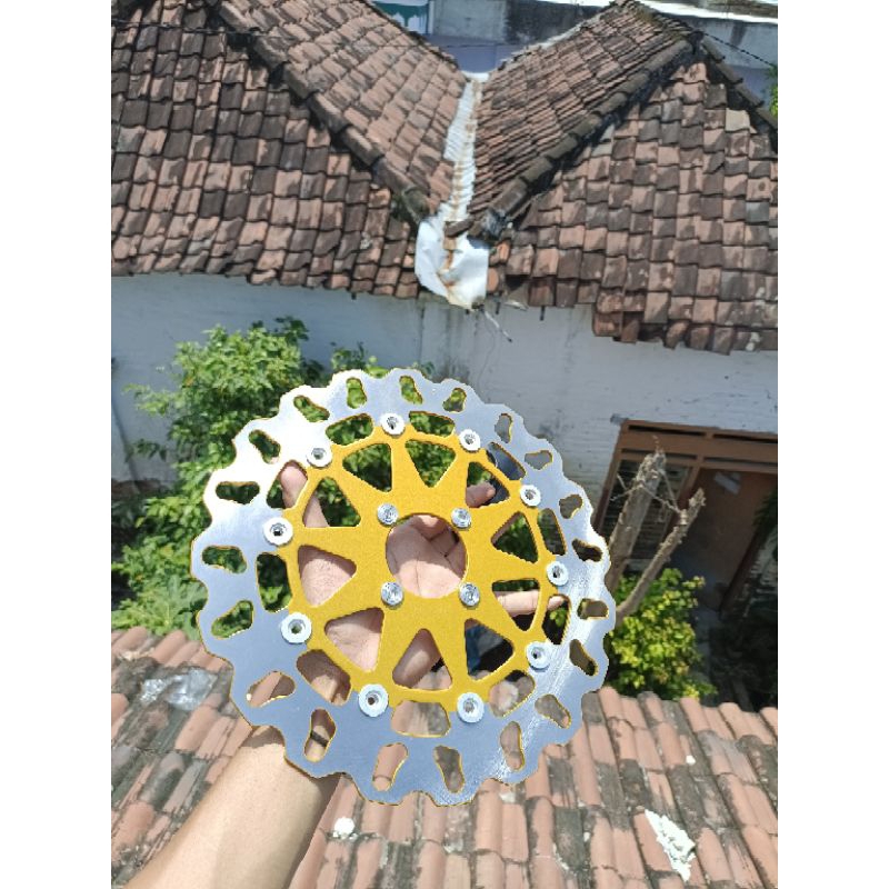 PIRINGAN CAKRAM DEPAN DIAMETER 30 SET BAUT Stanlis disk for RCB BRT CEMCHO GL SUPRA MP