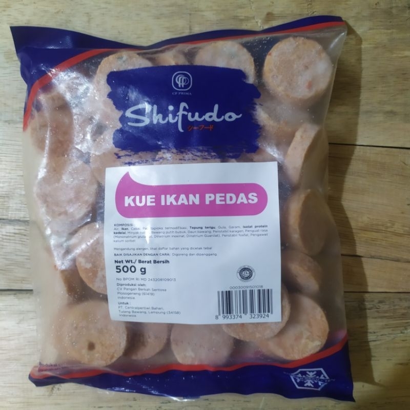 

CEDEA / SHIFUDO KUE IKAN PEDAS 500GR / SEAFOOD FROZEN FOOD