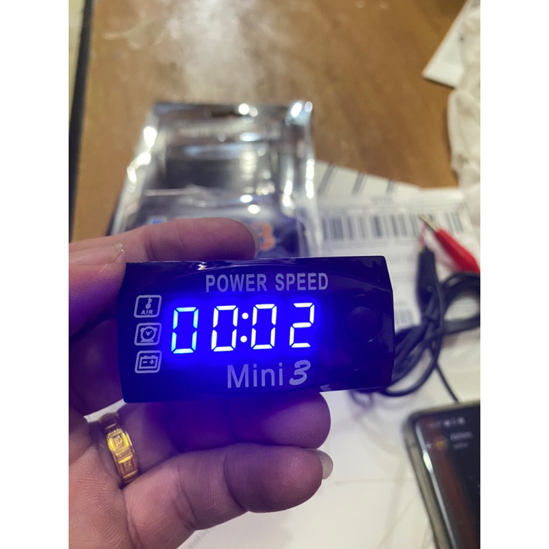 Voltmeter Volt Meter ACCU Aki 3 in 1 Mini 3 12V Universal Semua Motor Bisa ANTI AIR