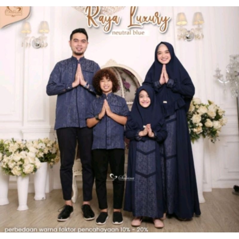 DRESS SARIMBIT RAYA LUXURY SERIES BY SALVINA HIJAB