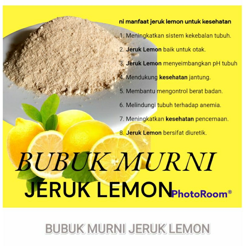 

JERUK LEMON BUBUK MURNI 100 gr