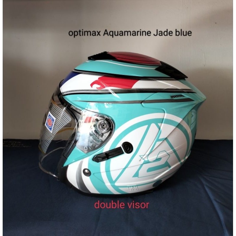 G2 Optimax motif Aquamarine Jade blue