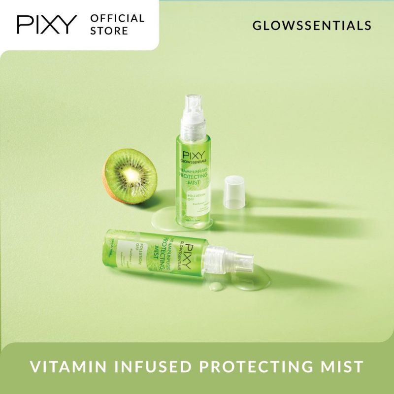 PIXY Face Mist | Glowssentials Vitamin Infused Protection | Aqua Beauty Proctecting | Glowssentials Vitamin Brightening