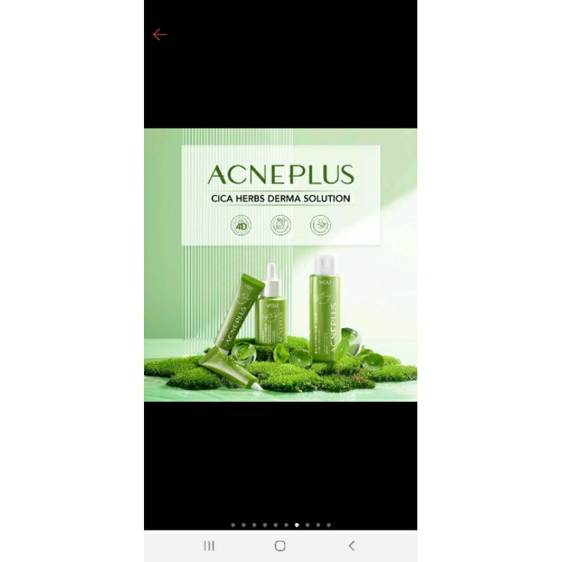 Acneplus serum you/obat jerawat/serum jerawat/perawatan muka jerawat/kosmetik you