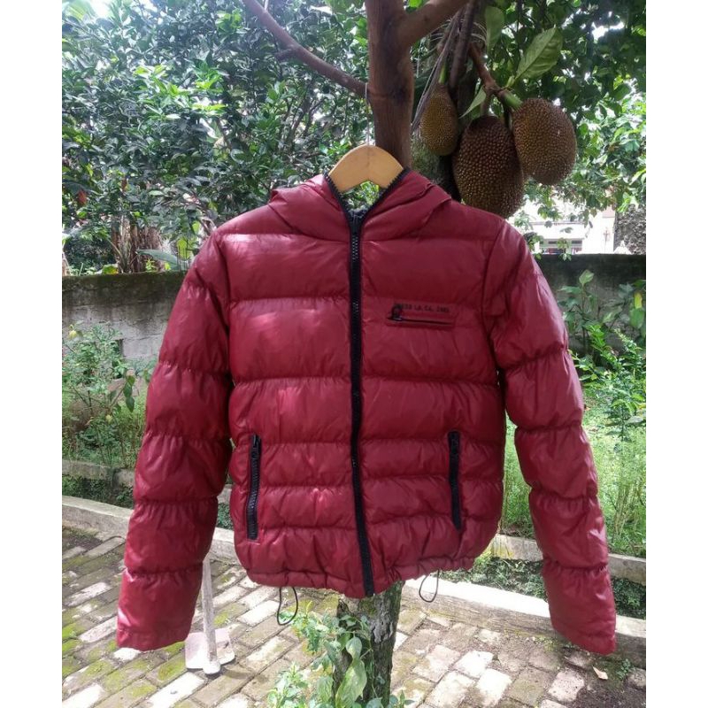 guess reversibel down jacket