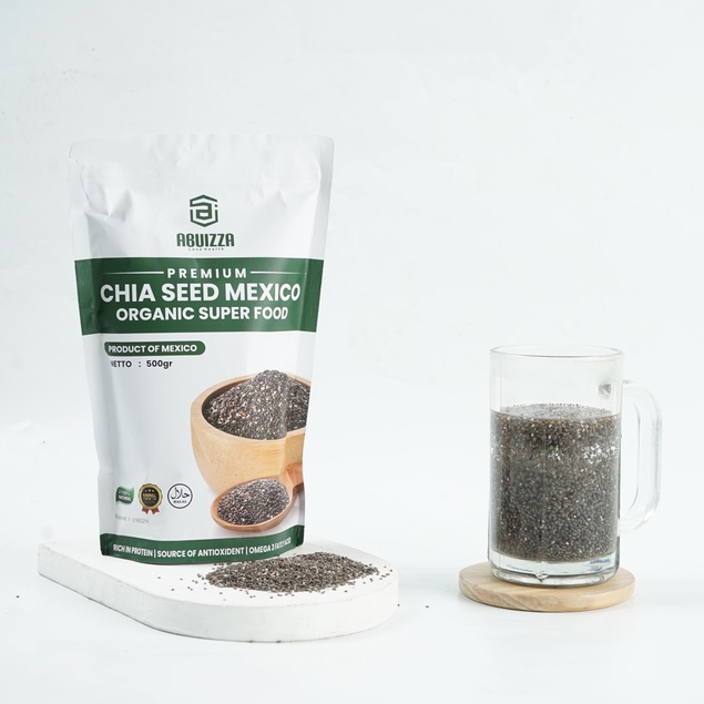 

Chia Seed Premium Mexico Organik Super Food Original