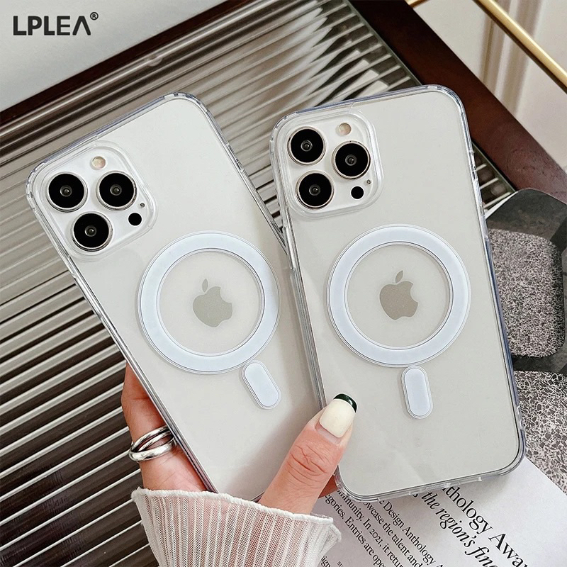 100% ORIGINAL !!! CLEARCASE MAGSAFE For IPHONE 11 12 13 14 14+ 15 15+ PRO MAX PLUS 7 7+ 8 8+ PLUS SE 2 3 2020 X XS MAX XR PRO MAX MAGNETIC CASE BENING HYBRID BUMPER CASING