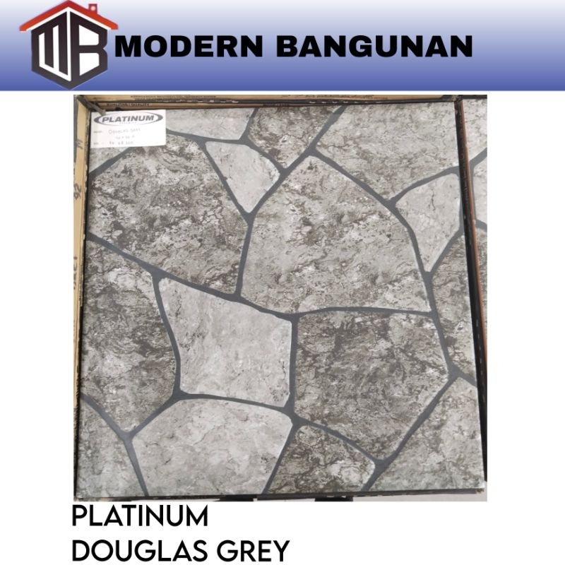 Keramik lantai 50x50 Platinum douglas brown, grey kw1