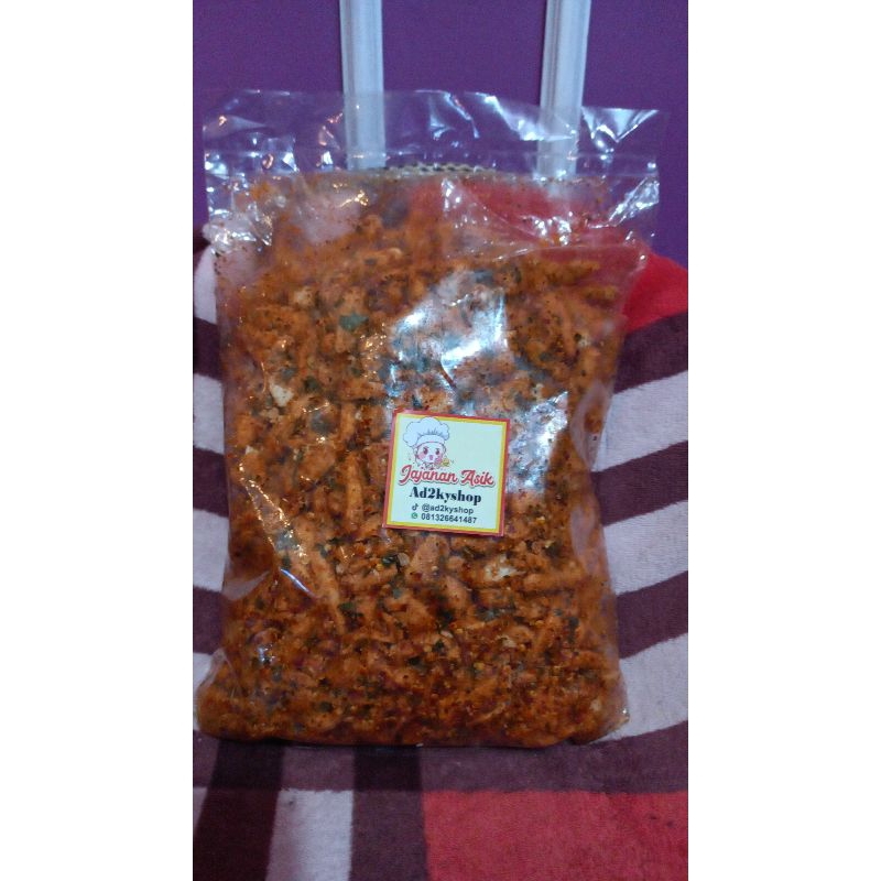 

BASRENG PEDAS DAUN JERUK KEMASAN 1 KG