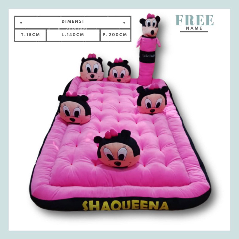 Kasur Gender karakter Motif / kasur palembang / kasur gender terbaru