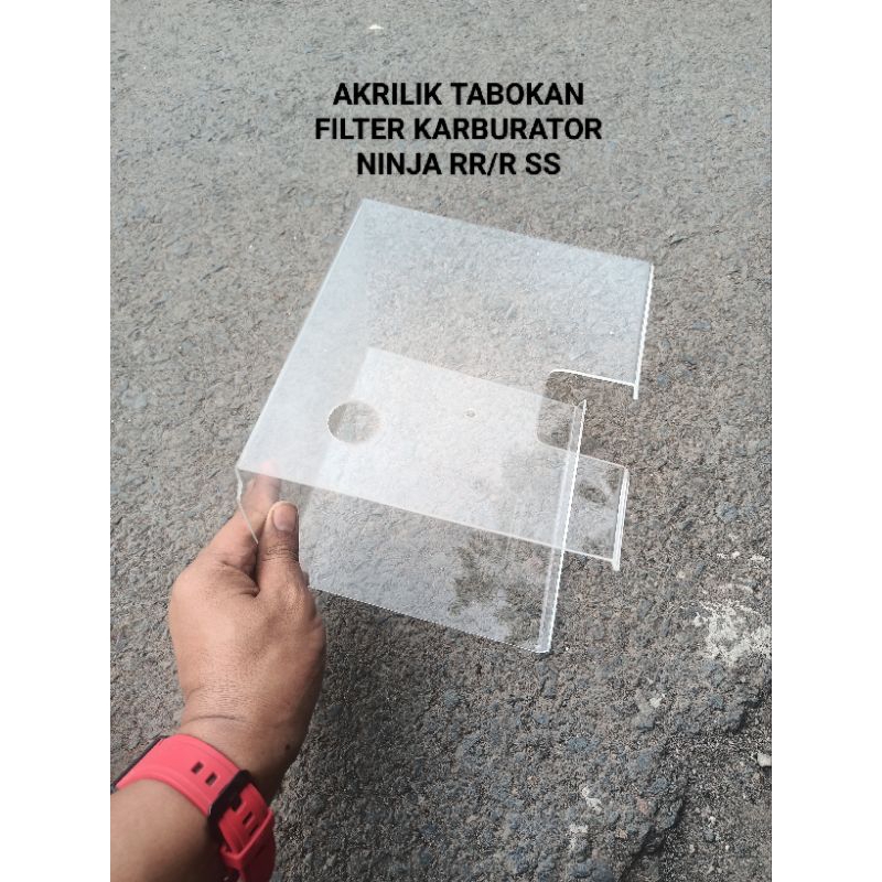 MIKA AKRILIK TABOKAN FILTER KARBU NINJA RR R SS