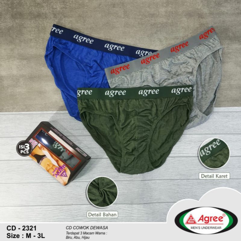CD agree isi 3 pcs
