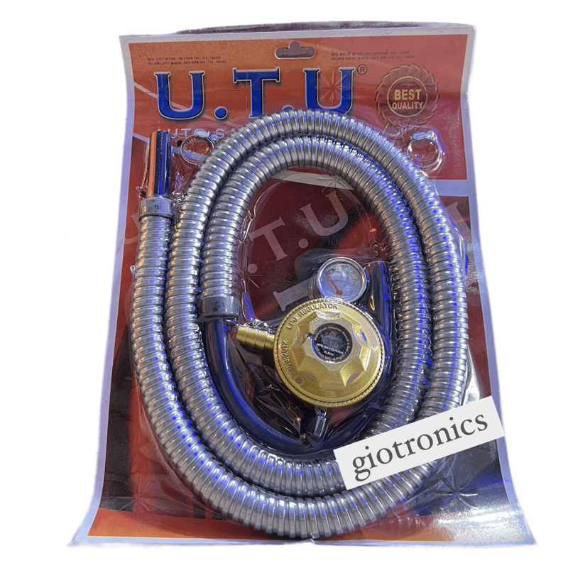SMRM Selang Kompor Gas / Selang Gas Regulator + Meter UTU 5532 Komplit SNI