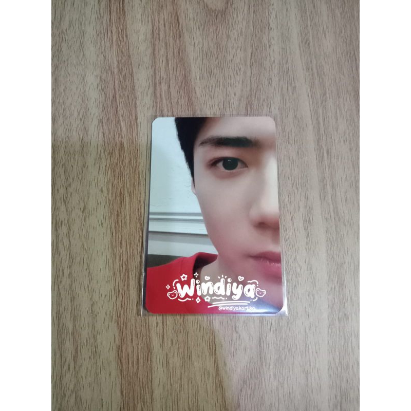 [KODE PE62] Photocard Sehun What A Life P Ver