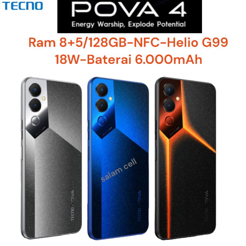 Tecno CAMON 20 PREMIER 5G NFC Ram 8+8/512GB Camera 108MP Garansi Resmi TAM
