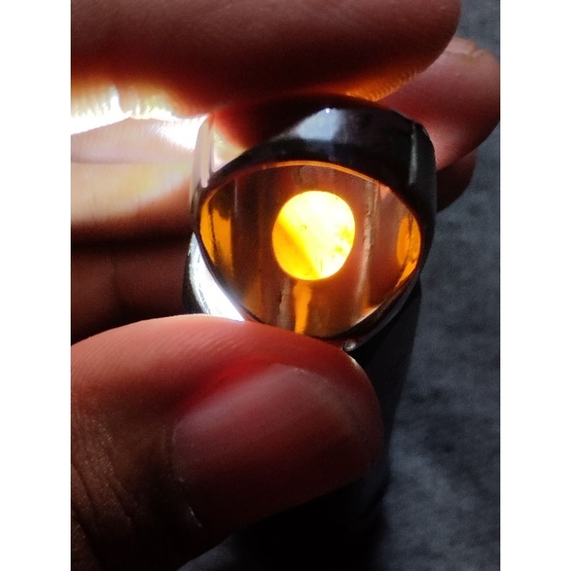 Batu akik yemen batu yaman aqeeq yaman habasyi bukan yaman wulung monel handmade uk 12,5 atau 5,5