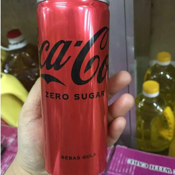 

COCA COLA Soft Drink Zero Sugar Kaleng 250ml