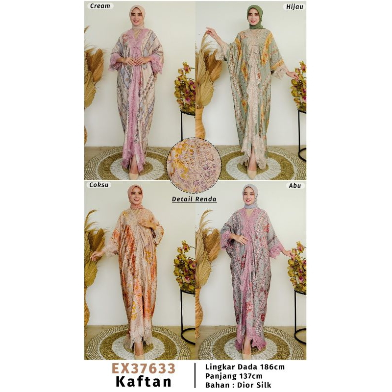 Kaftan Sultan Kaftan Mewah EXTU