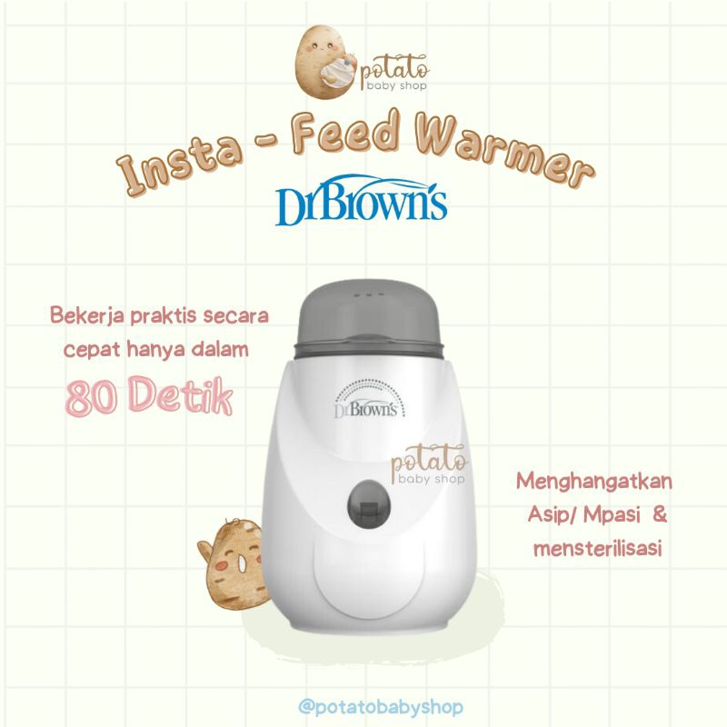 Dr Brown Insta Feed Bottle Warmer - Penghangat Susu Bayi