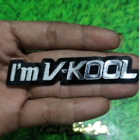 emblem vkool emblem kaca mobil