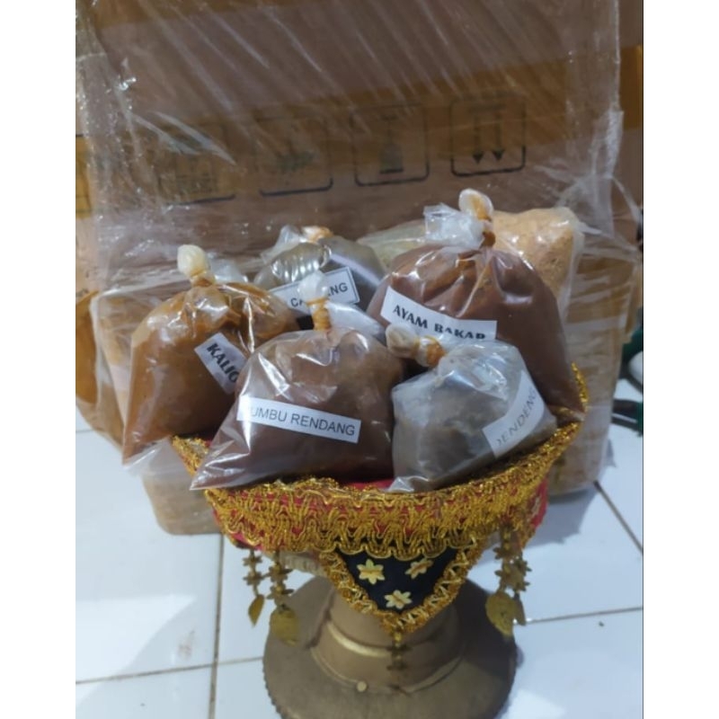

Bumbu rendang asli khas minang