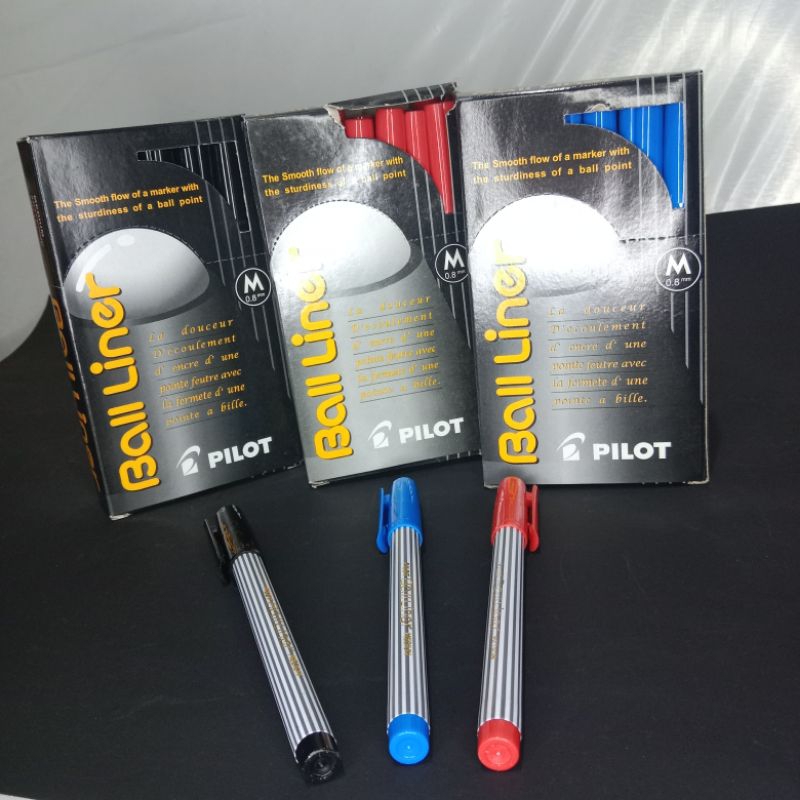 

PULPEN BALL LINER PILOT BM 5m 1 pak isi 12 pcs