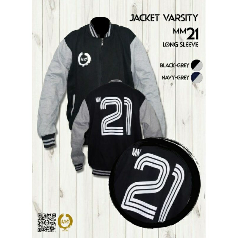 JACKET PRIA VARSITY