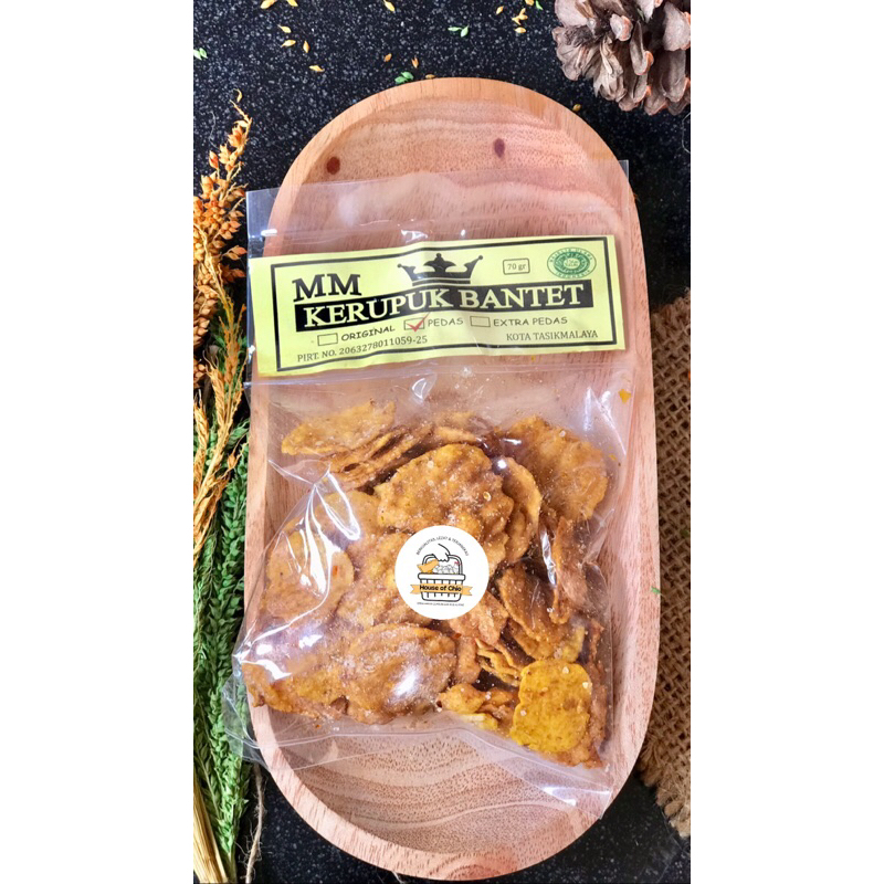 

KERIPIK BANTET KENTANG RASA EXTRA PEDAS HALAL