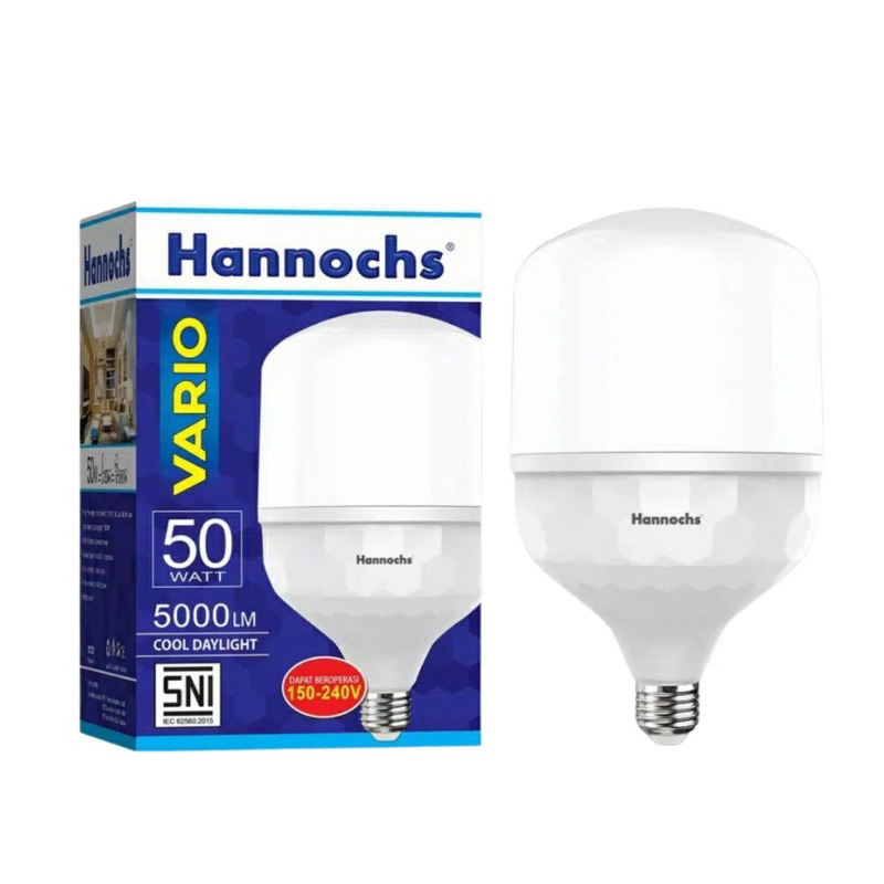 Lampu LED 50W Vario HANNOCHS / Light bulb Bohlam bola lampu 50 watt