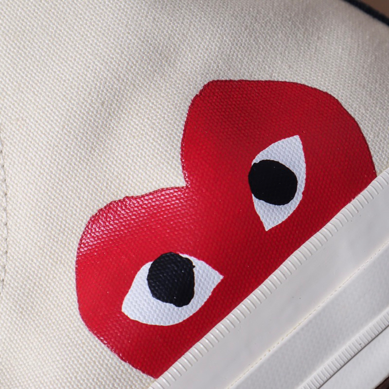 Converse CDG High White