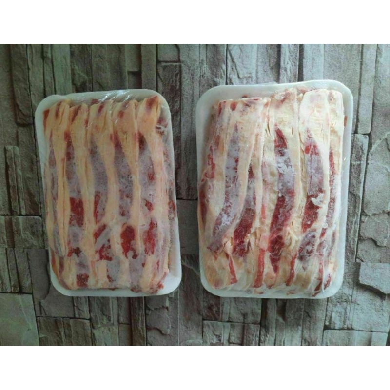 

Beef Slice Lemak 500gr