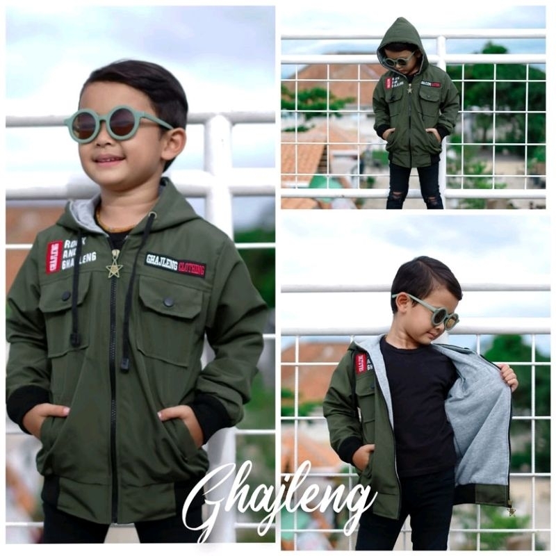 jaket anak/jaket semiparka/jaket premium quality/unisex/jaket anak murah