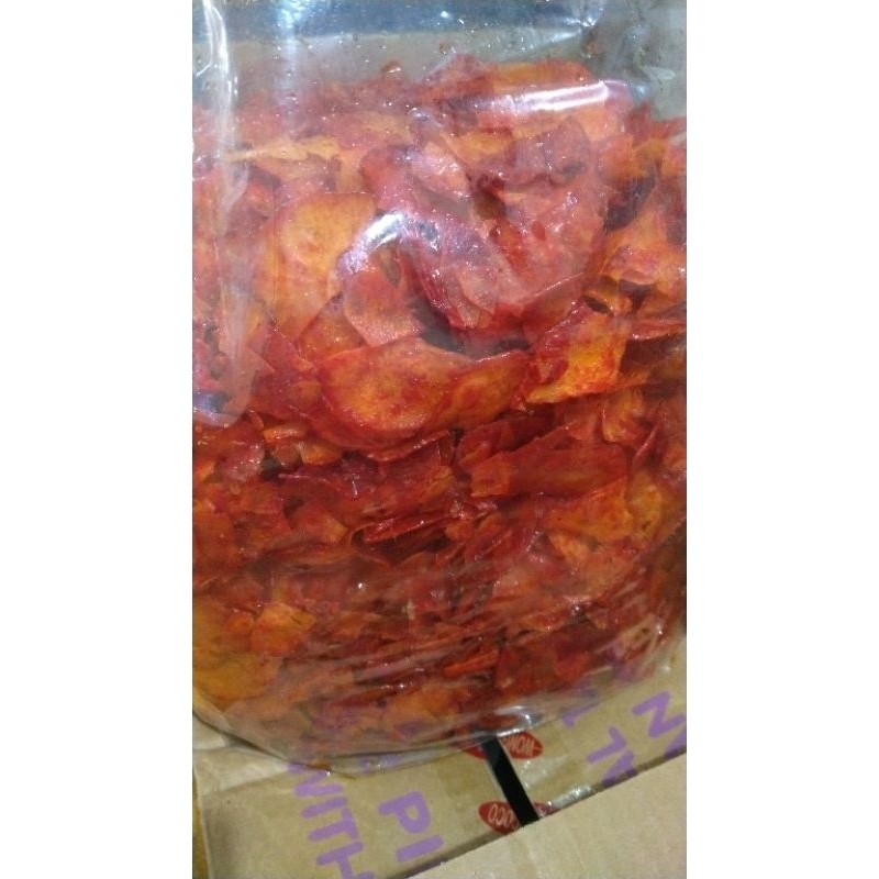 

Kripik singkong balado Basah