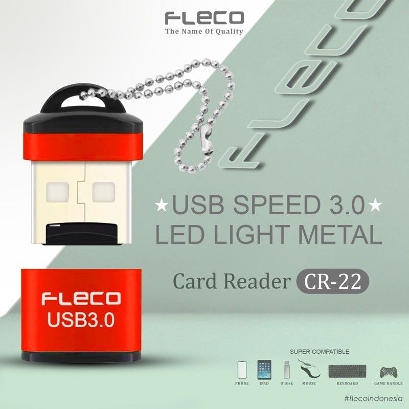 Card Reader Fleco CR-22 USB 3.0 Original