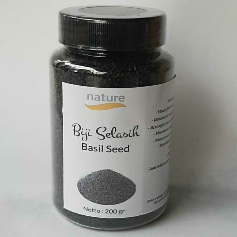 

Biji Selasih | Basil Seed Premium - 200gr