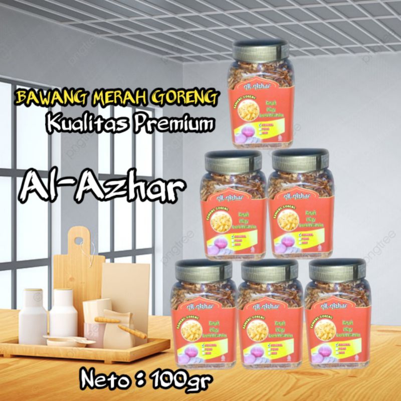 

Bawang Merah Kualitas Premium Asli Brebes / Kriuk dan Renyah 100gr / Al-Azhar