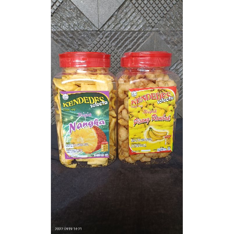 

paket toples keripik NANGKA 400gr, PISANG 500gr