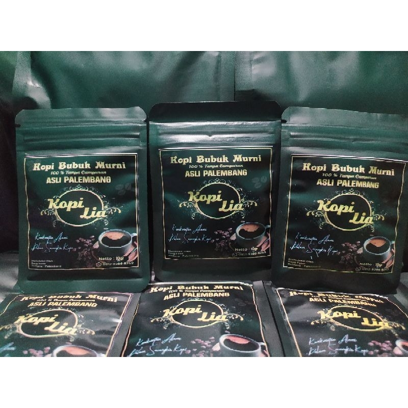 

Kopi Bubuk Asli Palembang Murni 100% / Kopi Bubuk Sachet