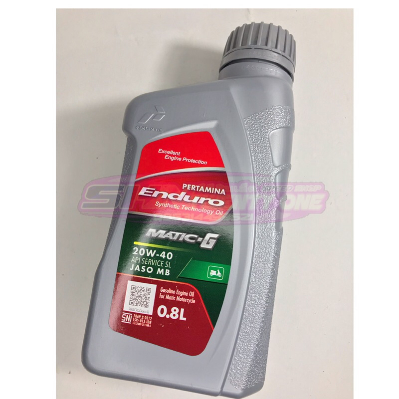 Oli Oil Pertamina Enduro Matic-G 800ML