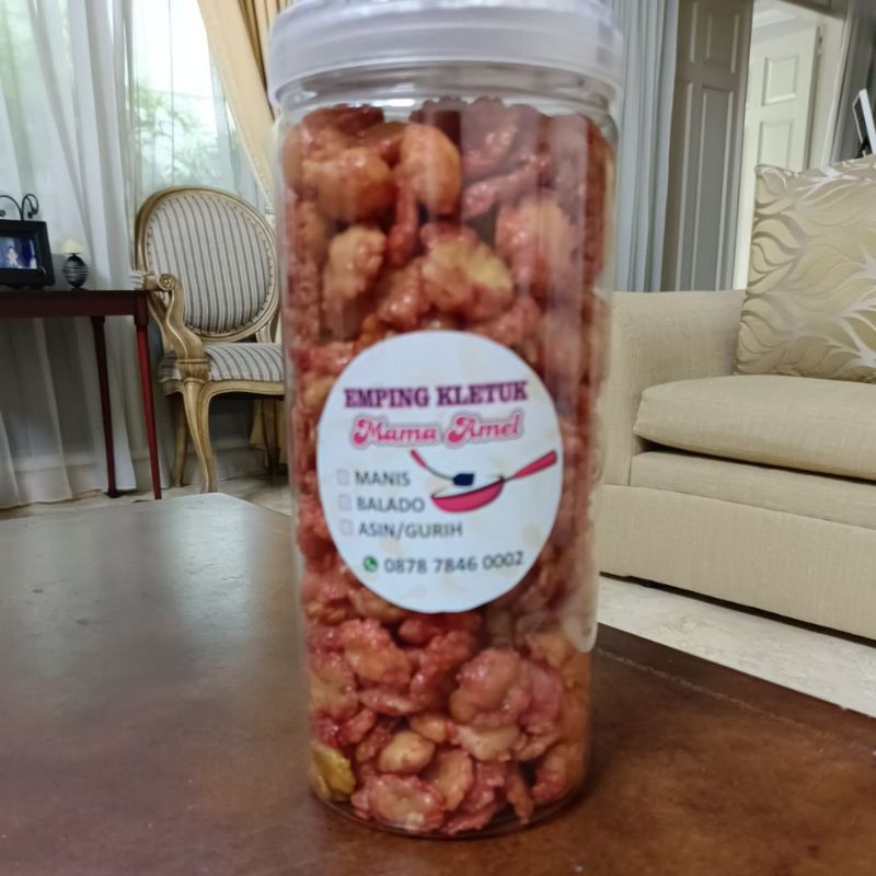 

emping melinjo,kletuk balado 500g