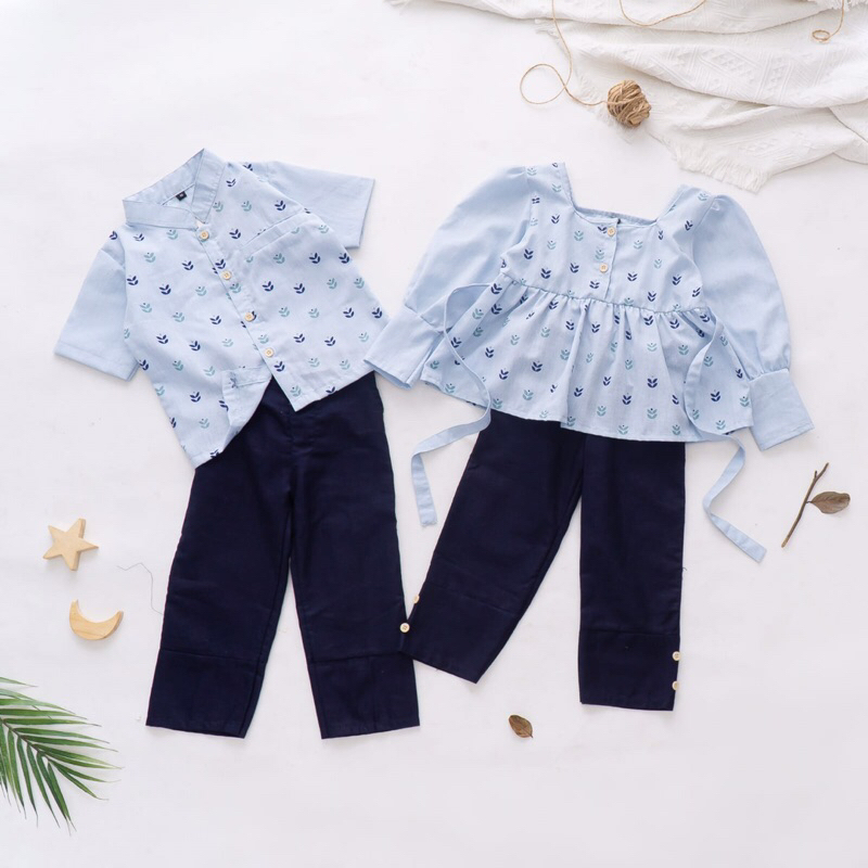 RACHIDKIDS / REIRA FAMILY SET BLUE / FAMILY SET LEBARAN