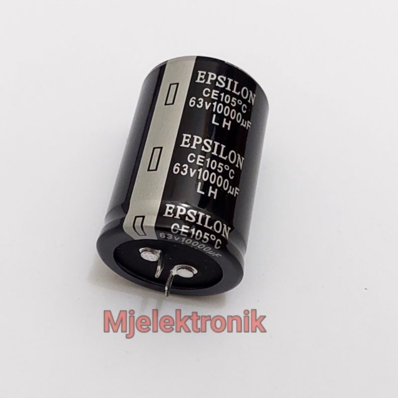 Elco Epsilon 10000uF 63V Elko Original For Audio