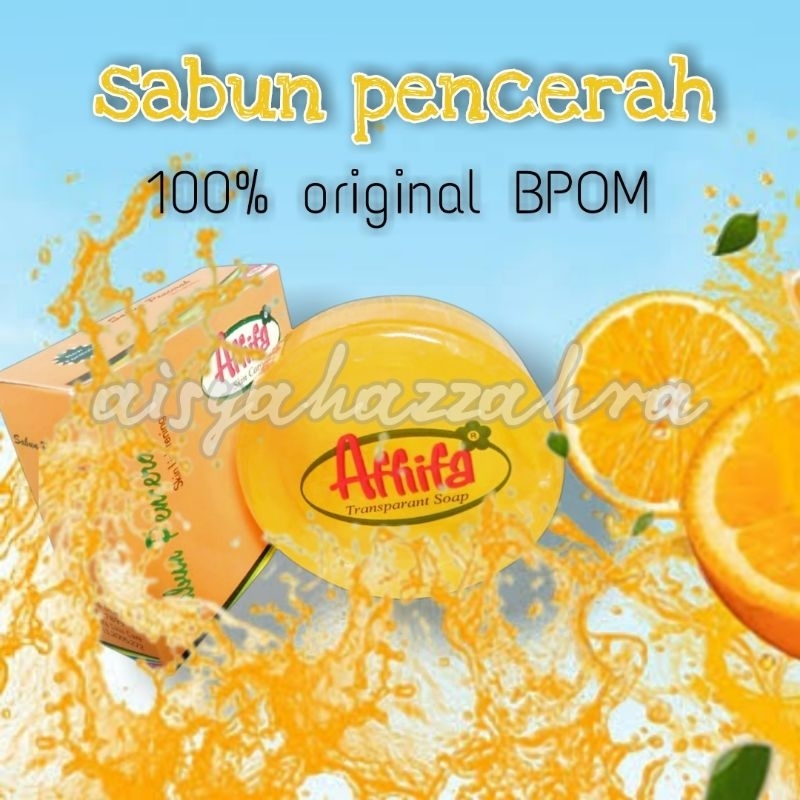 SABUN KECANTIKAN SABUN PERAWATAN WAJAH SABUN AFHIFA SABUN ALAMI MENGHILANGKAN FLEK JERAWAT PENCERAH