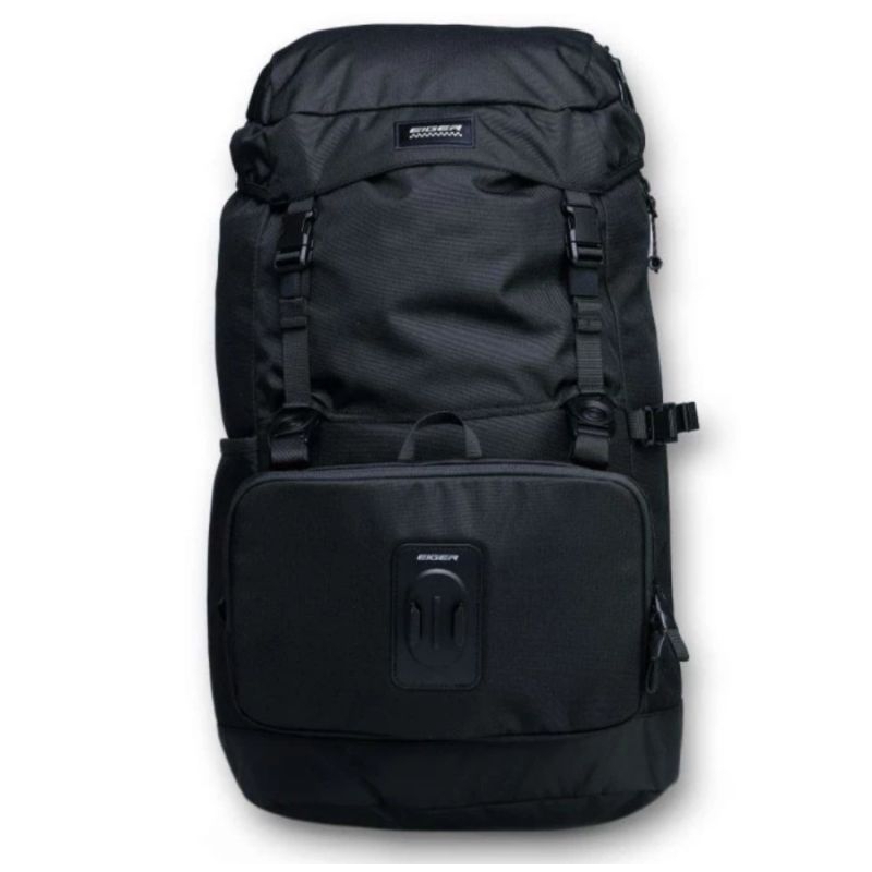 Tas ransel Eiger Fleetmaster Backpack 25L Tas Ransel tas punggung tas gendong outdoor  - Hitam