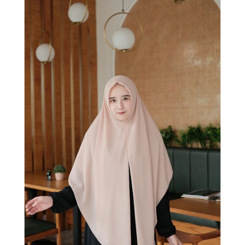 G.N.A.ID - JENAIRA KHIMAR  ZIPPER CURVE (OVAL)