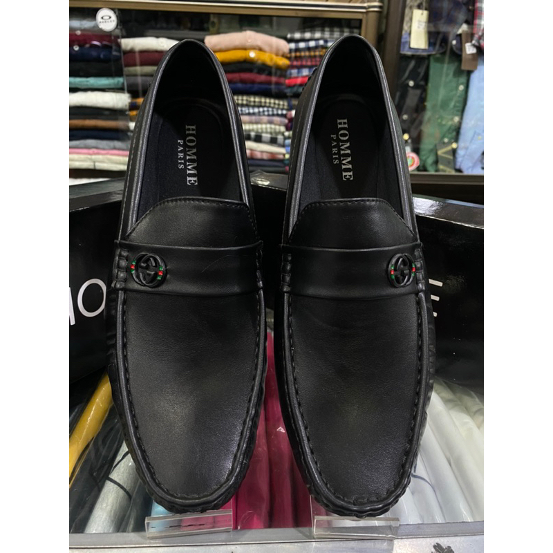 SEPATU PRIA PANSES HOMME PARIS GUCCI ORIGINAL HIGH QUALTY 100%