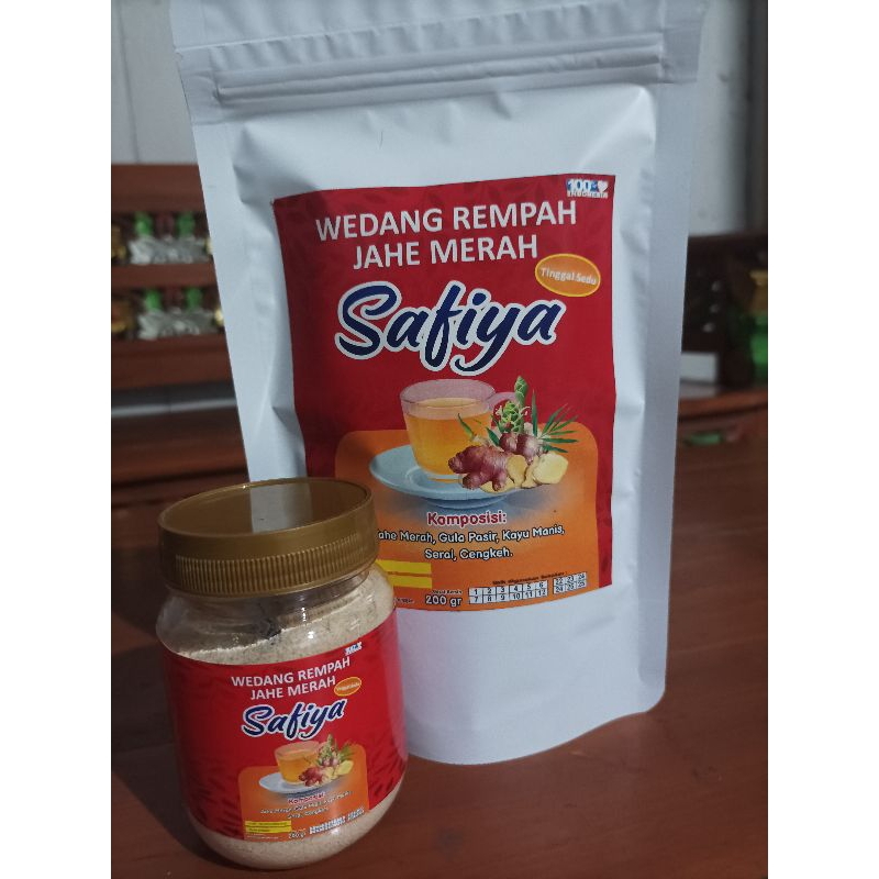 

wedang rempah jahe merah instan tinggal sedu