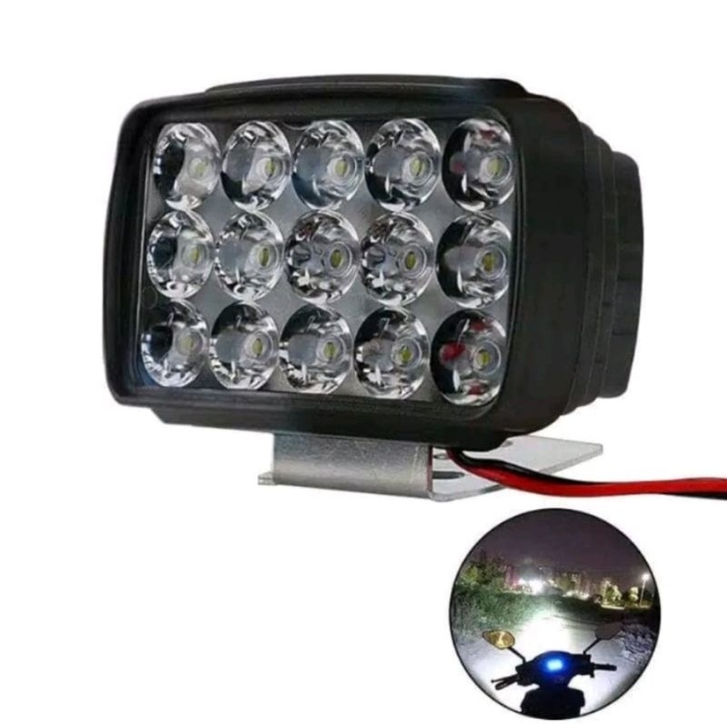 Lampu Tembak Sorot 15 Led Mata Lampu LED Bar Laser Gun CREE Motor 6 Led 8 Led 12 Led 15 Led 16 Led 21 Led 30 Led Titik Semua Motor Mobil 12volt